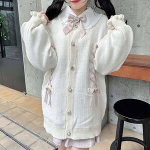 ROJITA - Checked Long Cardigan